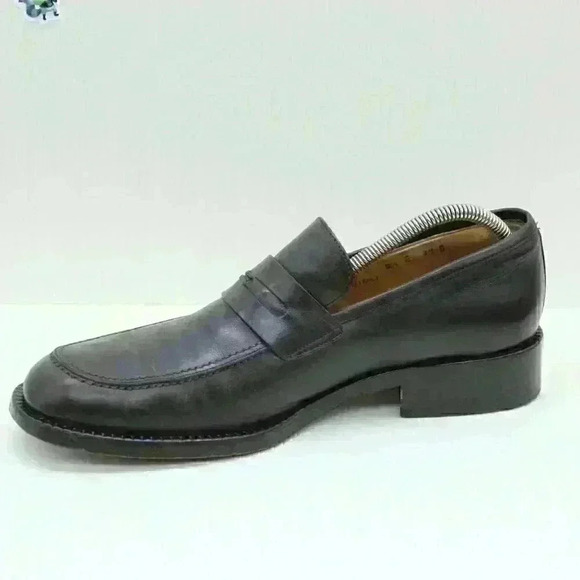 Bally Tiago Men's Brown Leather Penny Loafers Size US 9.5 D - Picture 4 of 11